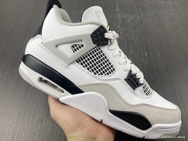 Rep Military DH6927-111 Black Jordan 4 Retro 0701